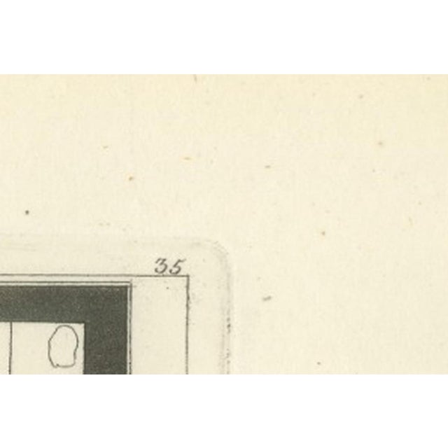 Chinese Agoda Temple Architectural Floor Plan Engraving, 1815 For Sale - Image 6 of 13