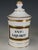 Late 19th Century Antique Continental Opaline Glass Apothecary Jars, 1880, Set of 5 For Sale - Image 5 of 10