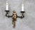 This handsome pair of extremely rare antique French wall sconces was discovered recently during an estate sale in the...