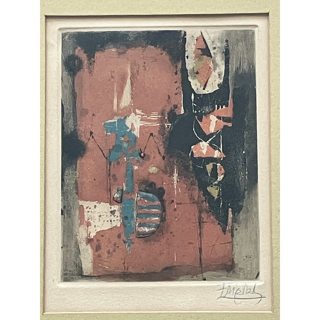 Johnny Friedlaender, Original Aquatint Etching, Mid 20th Century - Rare Small Format, Signed For Sale In Miami - Image 6 of 11