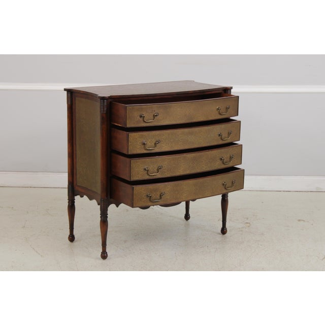 1990s John Richard European Crossroads Copper Embossed Chest For Sale - Image 5 of 15