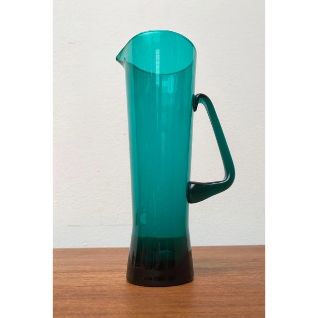 Mid-Century Glass Carafe Jug from Weitz For Sale - Image 18 of 18