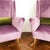 Mauve Vintage Lounge Chairs, 1950s, Set of 2 For Sale - Image 8 of 9
