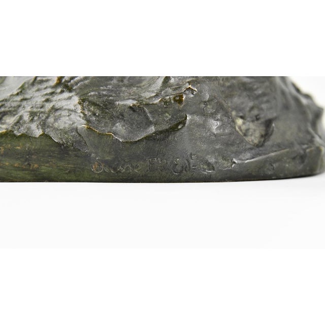 Pierre Le Faguays, Art Deco Diana with Bow, 1925, Bronze For Sale - Image 9 of 12