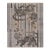Rug & Kilim’s Contemporary Tiger Pictorial Rug in Gray, Rust and Black Tones For Sale