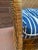 Mid-Century Modern Vintage Coastal Wicker Chair For Sale - Image 3 of 9