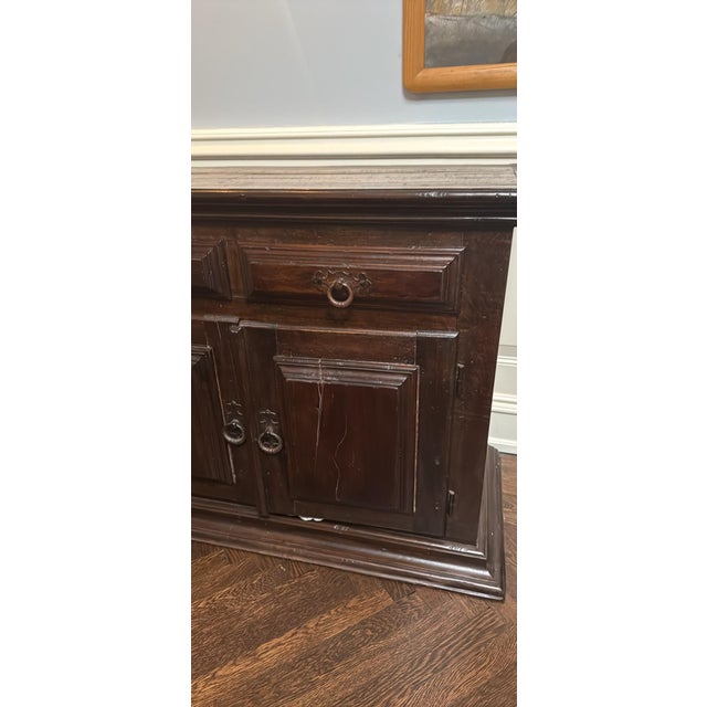 Rustic Colonial Style Brazil Buffet For Sale - Image 3 of 5