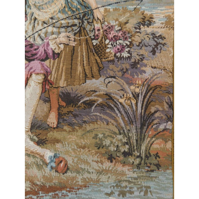Vintage 1970s French Goblin Tapestry For Sale In Los Angeles - Image 6 of 9