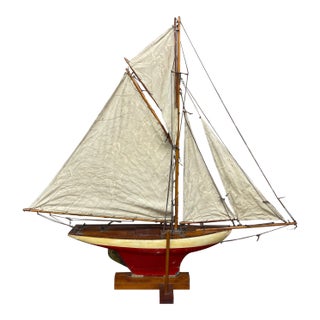 Vintage English Pond Yacht For Sale