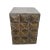 Modern Aged Bronze Prism Side Table For Sale - Image 3 of 7