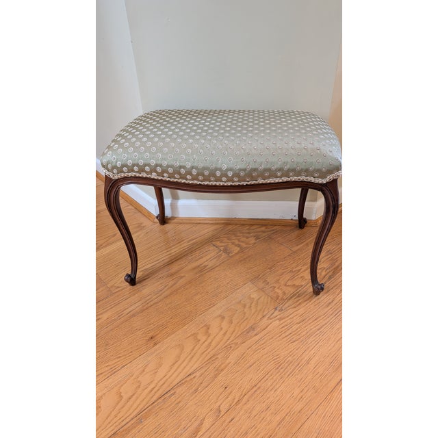 French 1920s Louis XV French Style Bench For Sale - Image 3 of 8