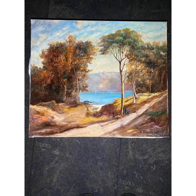 Signed P. Chapatte and dated 1991 but an artist unknown to the gallery This piece has an attribution mark, I am sure that...