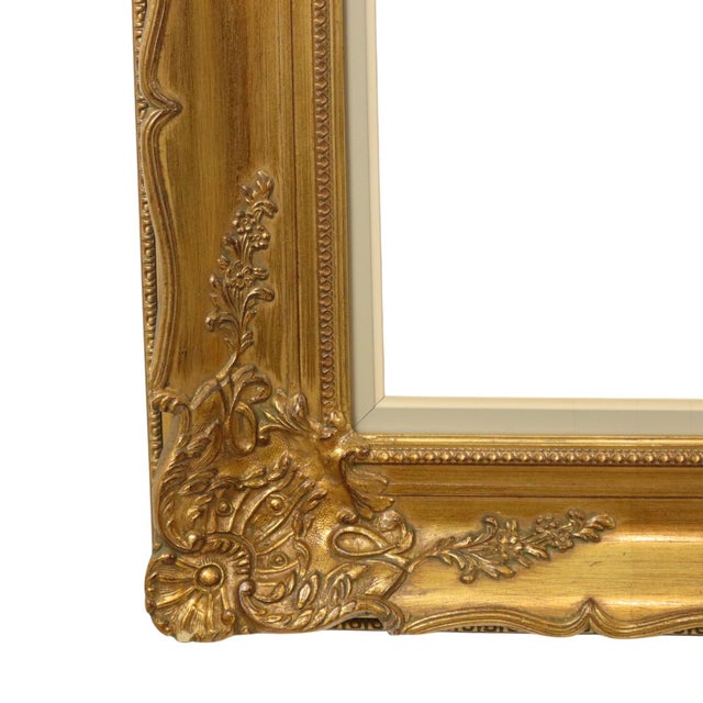 Gold Large Golden Baroque Frame For Sale - Image 8 of 17