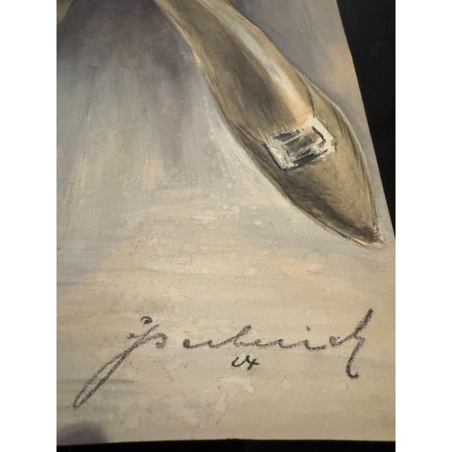 Gray Karl H. Berberich, Legs, Oil Painting on Canvas For Sale - Image 8 of 13
