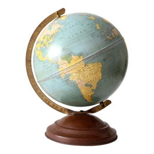 1940s Replogle 8 Inch Tin Globe