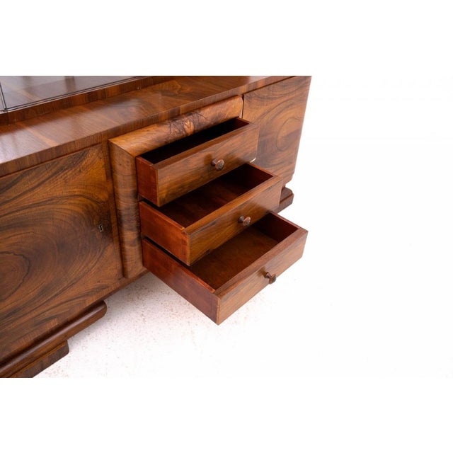 Art Deco Display Case, Poland, 1940s For Sale - Image 6 of 11