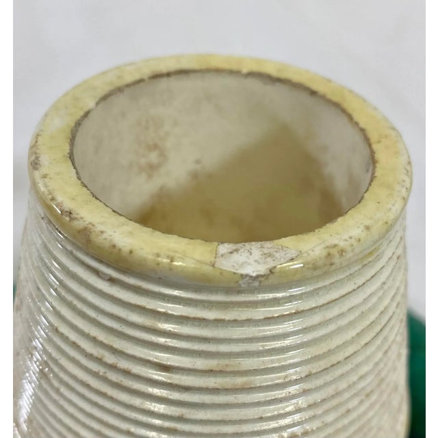 Antique Wedgwood Majolica Match Striker Made in England - Circa 19th Century For Sale - Image 10 of 11