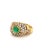 ✔ Natural Emerald ✔ Natural Diamonds ✔ Gold Karat: 18K ✔ Emerald Shape: Cabochon ✔ Emerald Weight: 0.90 carats ✔ Emerald...