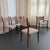 Mid-Century Modern Mid-Century Modern Mahogany and Suede Dining Chairs by Paul McCobb for Calvin For Sale - Image 3 of 11