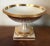 Early 19th Century 1810Vienna Porcelain Empire Tazza Bowl in White & Gold For Sale - Image 5 of 11