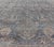 Reproduction Sultanabad Rug With Distressed Blue, Gray, and Beige Tones 8 X 10 For Sale - Image 4 of 12