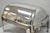Late 20th Century Sunnex Stainless Steel Rolling 8.5l Chafing Dish Buffet Chafer Catering Server For Sale In Philadelphia - Image 6 of 16