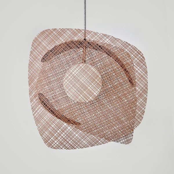 Designed by Schema for Oggetti, the Freeform Pendant Light evokes the fluid, undulating geometries found in organic...