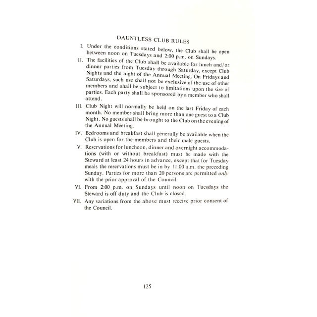 Tan "The Dauntless Club 1906-1981 Essex, Connecticut 75th Anniversary " 1982 e.s.g. For Sale - Image 8 of 15
