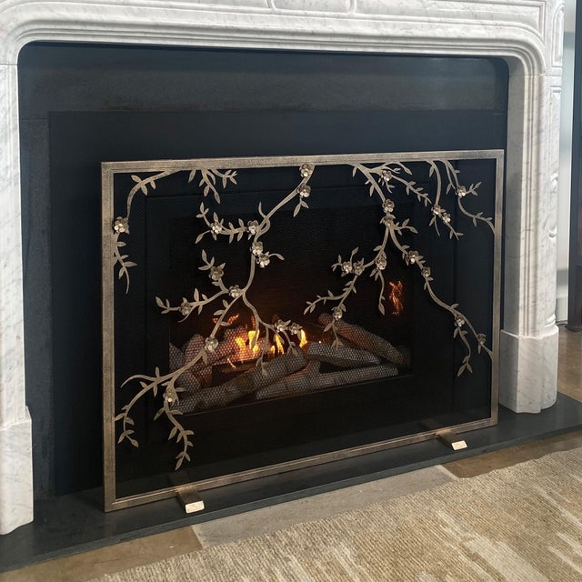 Introducing the Plum Blossom fireplace screen – an eye-catching design that combines the beauty of nature with the warmth...