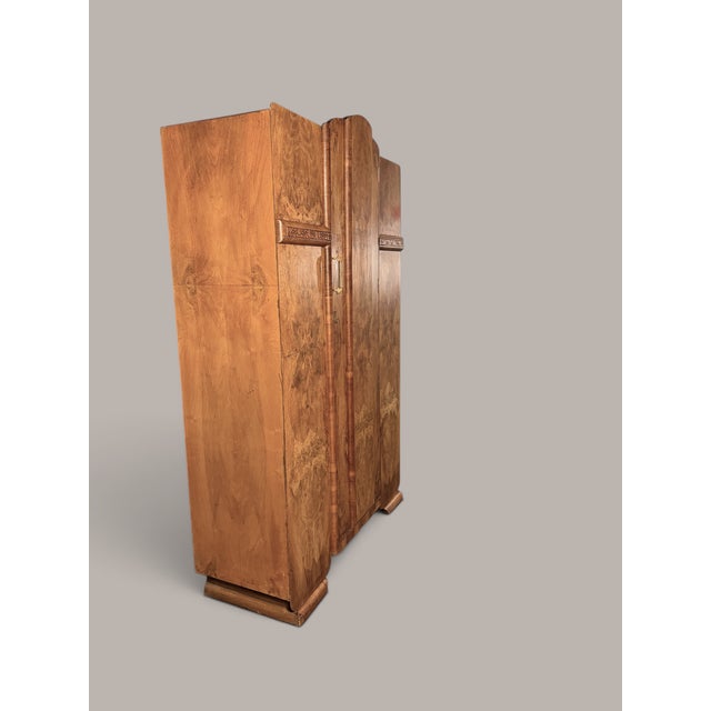 Art Deco Wardrobe, 1930s For Sale - Image 3 of 10
