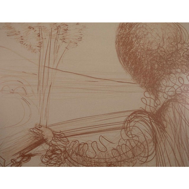 Salvador Dali Le Nu a La Guitarre (The Nude on the Guitar, Serenade) Lithograph For Sale - Image 9 of 9
