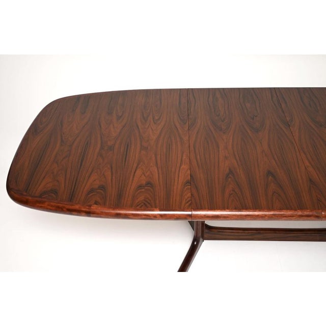 Wood Vintage Danish Extending Dining Table, 1960s For Sale - Image 7 of 10
