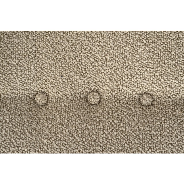 Mid-Century Modern Edward Wormley for Dunbar Lounges Chairs in Knoll Boucle - A Pair For Sale - Image 3 of 12