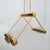 Trapezio Pendant Lamp in Brass by Cattaneo, Italy, 1970s For Sale - Image 4 of 10