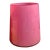 Vintage Pink Glass Vase Candle Holder For Sale