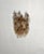 Metal Pair of Murano Italian Poliedri Smoked Glass Wall Sconces For Sale - Image 7 of 11