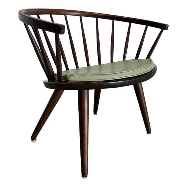 Yngve Ekström Arka Attrb Spindle Chair, Sweden c.1950’s For Sale
