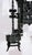 Metal Mid 19th Century Black Italian Chandelier With Intricate Ironwork & Dragon Detail For Sale - Image 7 of 10