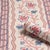 Contemporary Schumacher Parvati Floral Stripe Wallpaper In Vermillion For Sale - Image 3 of 3