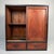 Brown Japanese Tansu Cabinet with Sliding Doors, 1890s For Sale - Image 8 of 18
