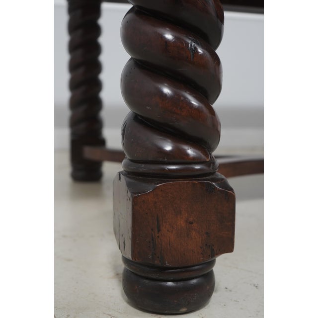 Guy Chaddock Attributed Large Farm Style Dining Room Table For Sale - Image 16 of 18