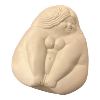 Vintage Ricardo Mesa Nunez Porcelain Sculpture For Sale