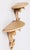 Mid 20th Century Vintage Italian Gilt Feathers & Bows Wall Brackets - A Pair For Sale - Image 5 of 7