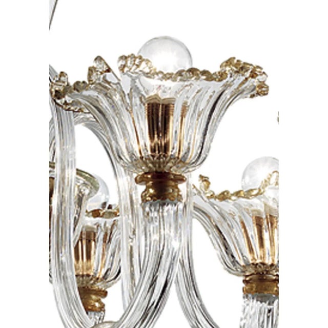 Lyvely Floreal Romantic Murano Glass Chandelier by Simoeng For Sale - Image 6 of 7