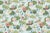 Meadow Club Sky Blue Fabric Sample For Sale