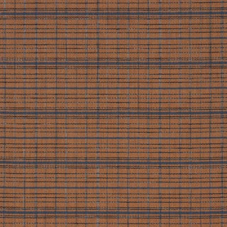 Schumacher Merrick Performance Plaid Fabric In Sepia For Sale