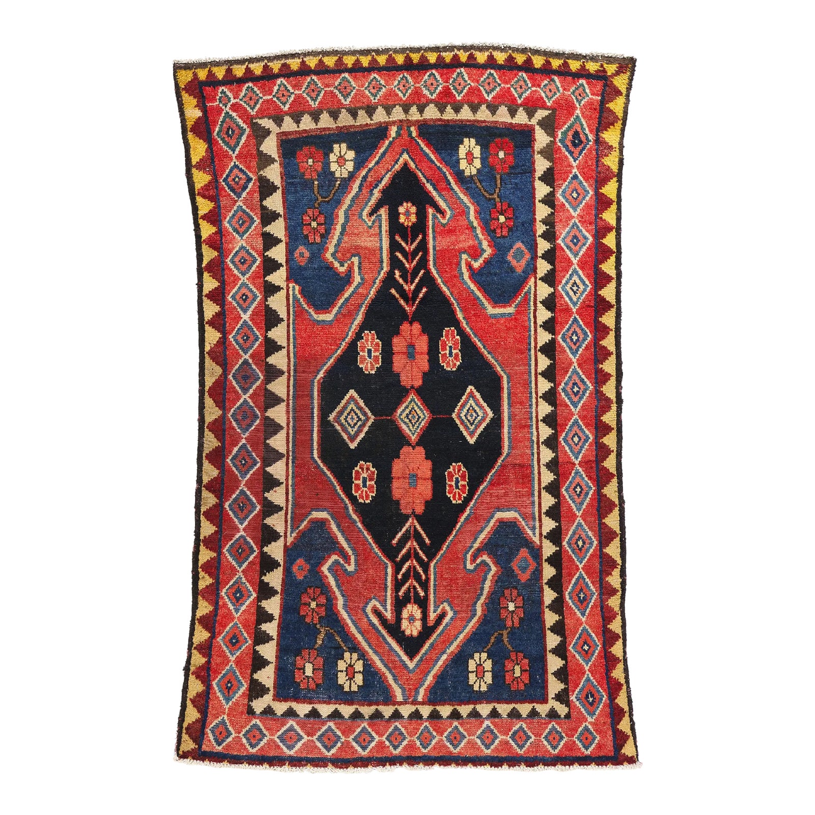 Vintage Persian Lori Rug - 03'04 X 06'07 | Chairish
