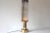 Mid 20th Century Vintage Art Deco Lamp Glass Rods Brass Dimmer Switch For Sale - Image 5 of 10