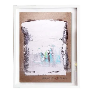 "Harmonic. V" Contemporary Original Abstract Acrylic Painting, Framed