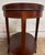 Late 20th Century Vintage Mersman Mahogany Hepplewhite Style Tiered Oval End or Side or Lamp Table For Sale - Image 5 of 14